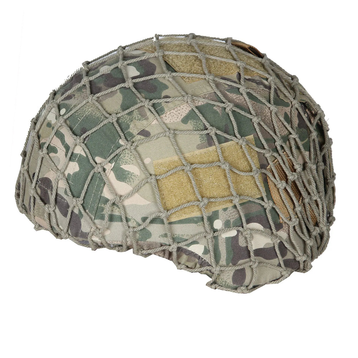 The DZS large weave helmet net is the solution to a request we had from troops serving with 16 Air Assault that wanted an "Ally" look helmet net.