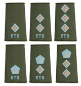 ETS Olive Officers Rank Slides