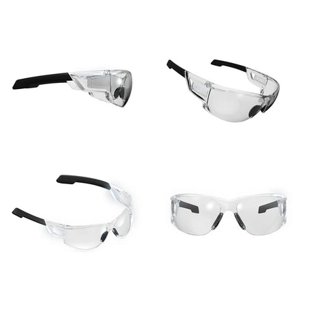 Mechanix Tactical Type N Clear Frame Lens Safety Glasses