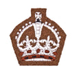 NO 2 FAD Kings Small Crown SSgt or CSgt