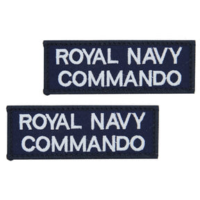 FRMU Royal Navy Commando Shoulder Titles Pair