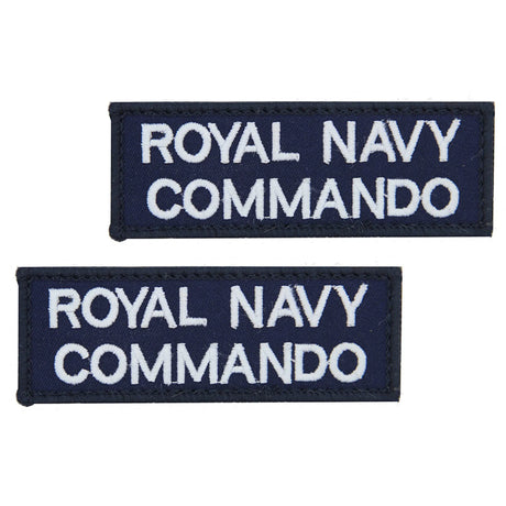 FRMU Royal Navy Commando Shoulder Titles Pair