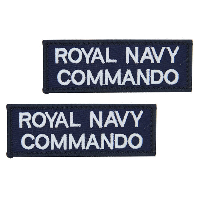 FRMU Royal Navy Commando Shoulder Titles Pair