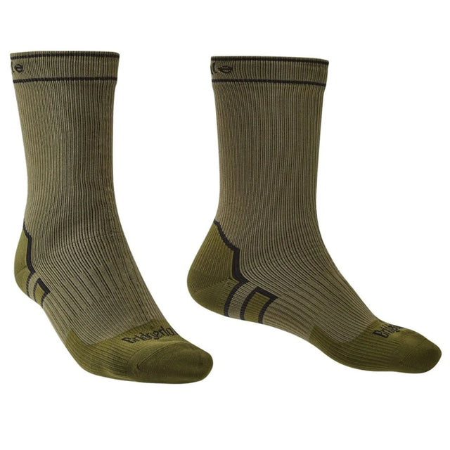 Bridgedale Midweight Waterproof Green Boot Socks