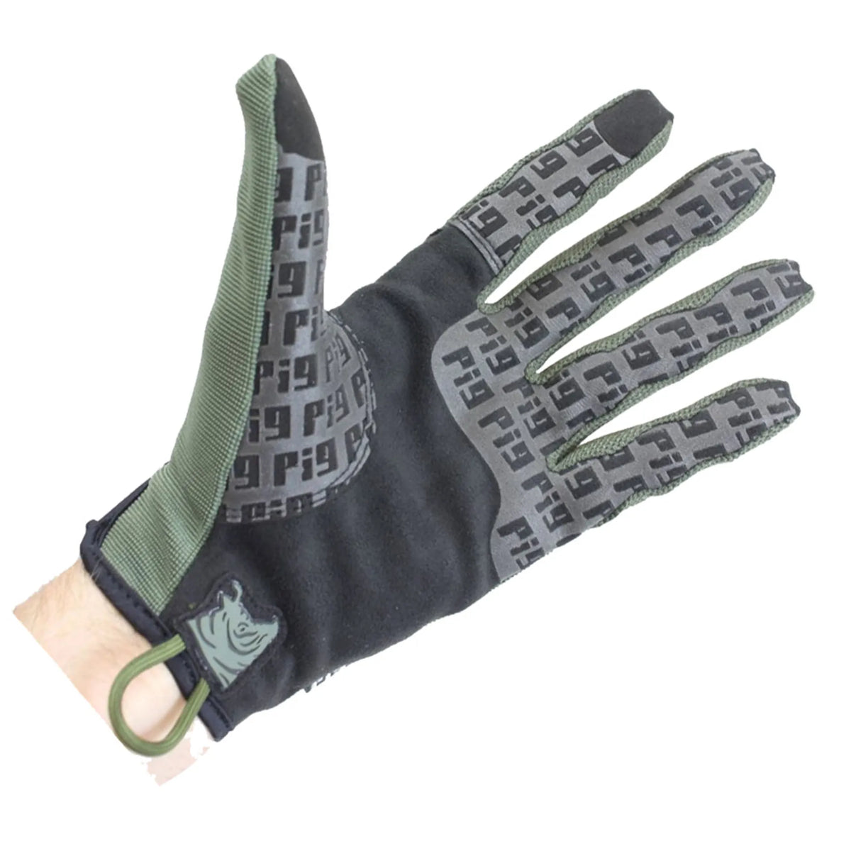 PIG Full Dexterity FDT Delta Contact Gloves Ranger Green