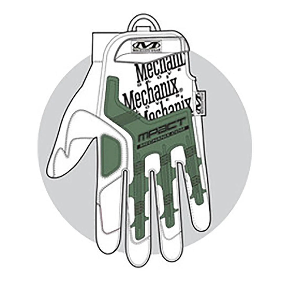 Mechanix M-PACT Coyote Gloves
