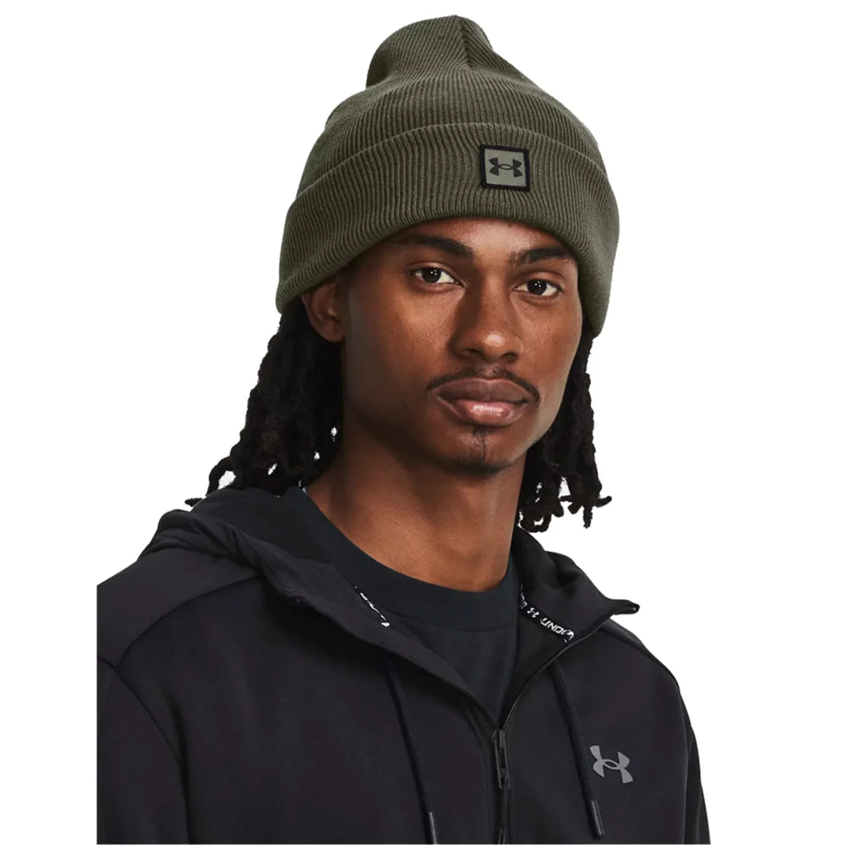 UA Halftime Cuff Beanie Marine Green 1373155-390-OSFM