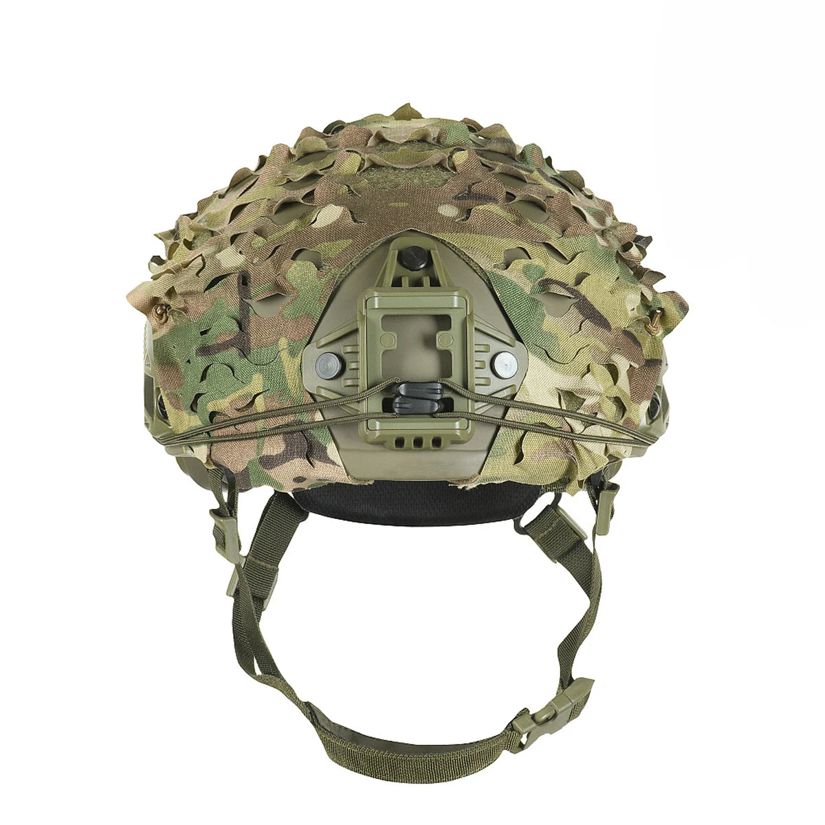 M-Tac Vilha Laser Cut FAST Helmet Cover Multicam, <span>designed specifically for all types of FAST helmets. This model is designed for camouflage on rugged terrain and protects from external contaminents .</span>