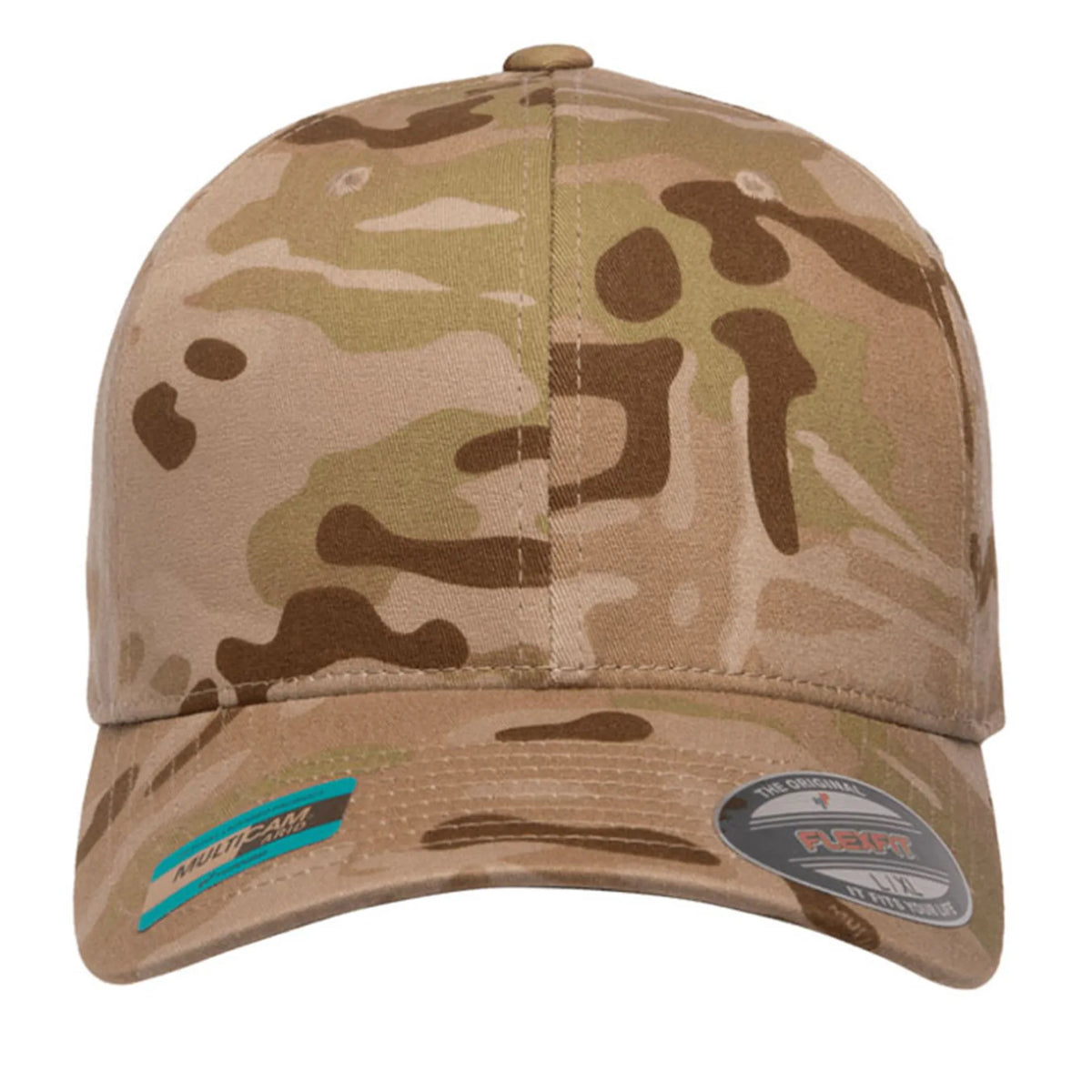 Flexfit Baseball Cap Khaki Multicam 6277MC Sm/Md Lg/Xl