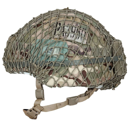 Elasticated Green Helmet Net