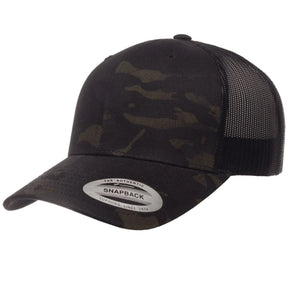 Flexfit Multicam Black Trucker Snap Back Cap