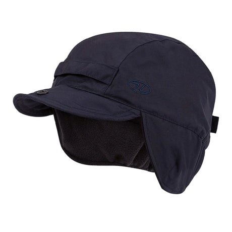 <span>Highlander Mountain Cap Navy is designed to keep you comfortable in the cold and pouring rain. It is made of tough nylon with a waterproof coating</span>