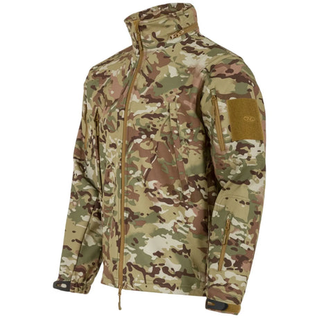 Highlander Tactical HMTC Softshell Jacket is ideal for everyday patrols, with a water repellent and breathable AB-TEX shell.