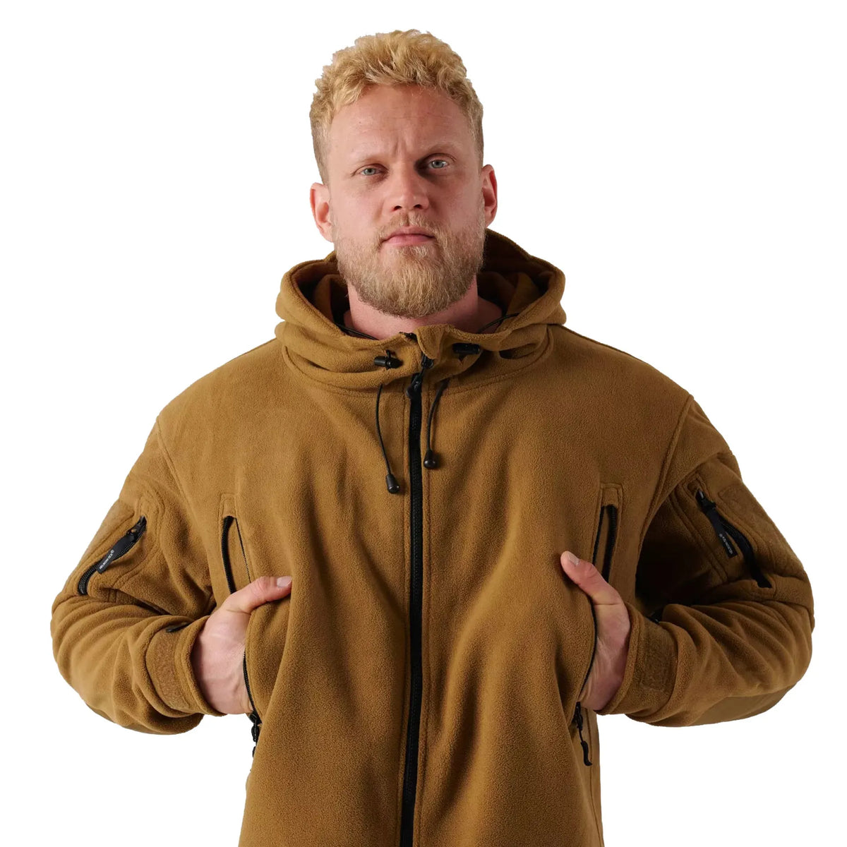 Helikon Patriot Double Fleece Jacket Black, thick, old-school fleeces