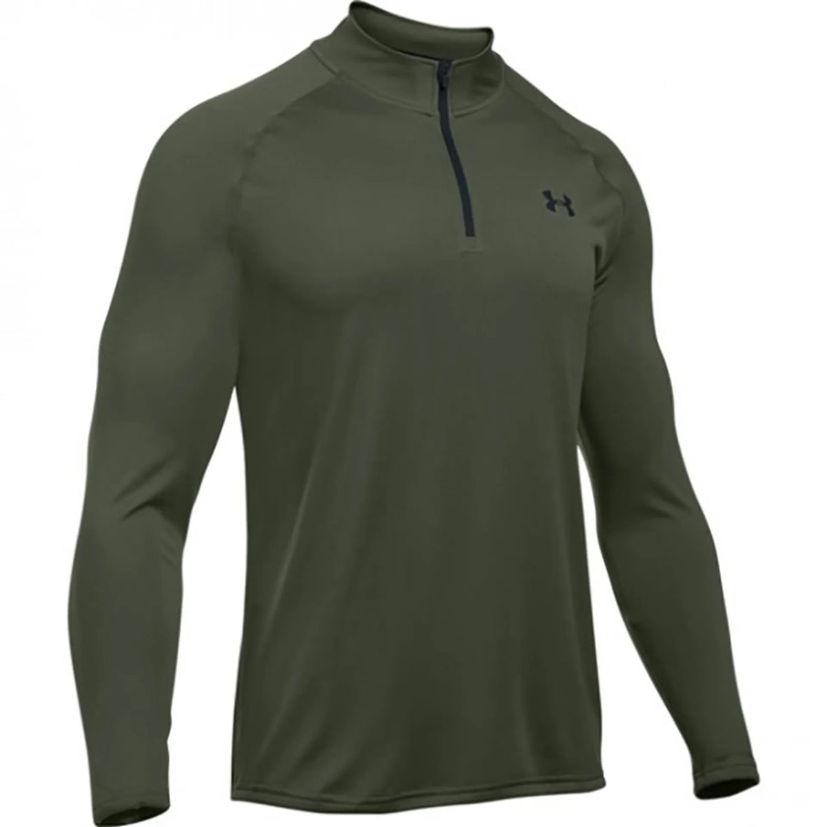 Under Armour Tech Half Zip Long Sleeve Shirt Marine OD