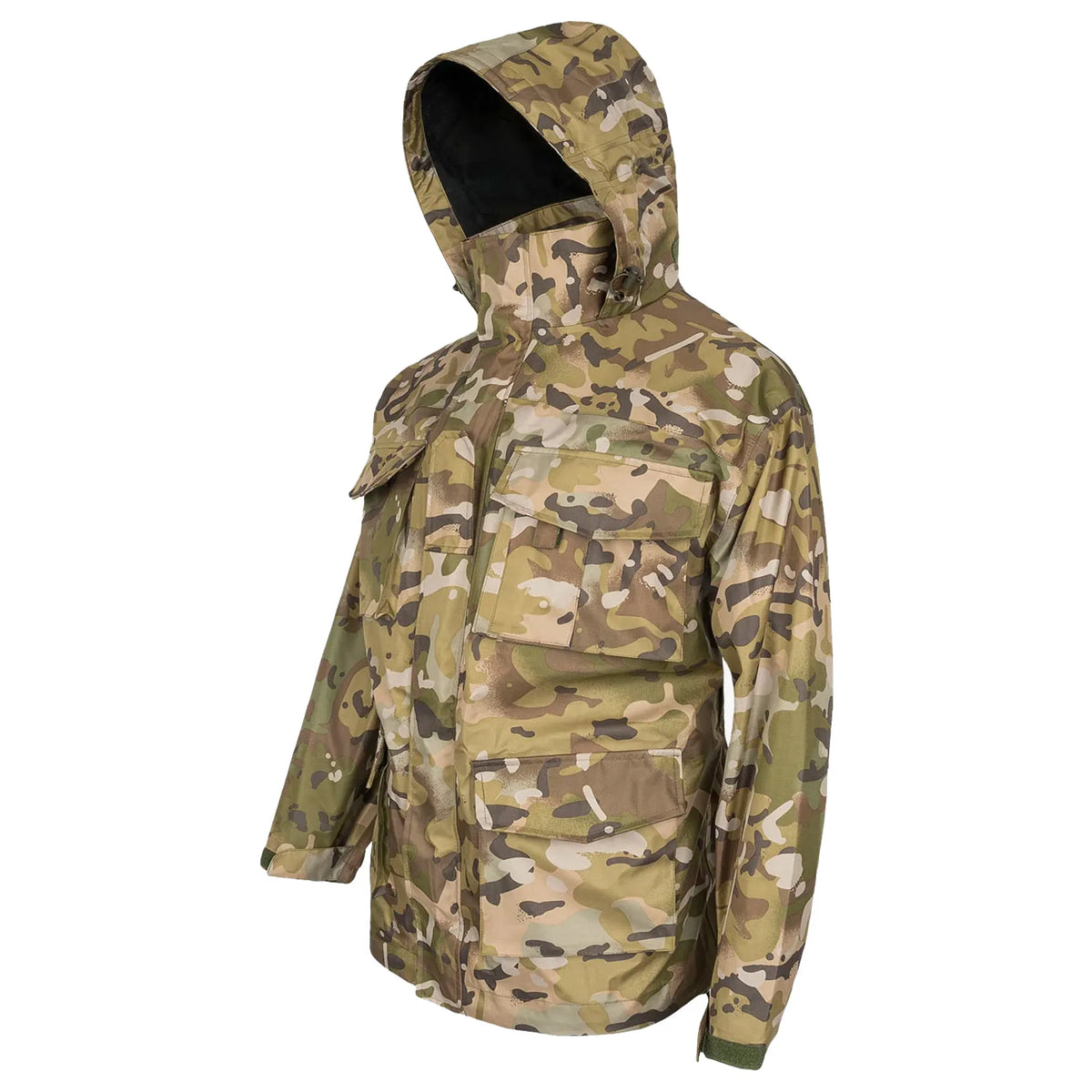 Highlander Typhoon Waterproof Jacket HMTC, The Typhoon Waterproof Jacket is a waterproof & windproof jacket that gives you outstanding protection from the elements.