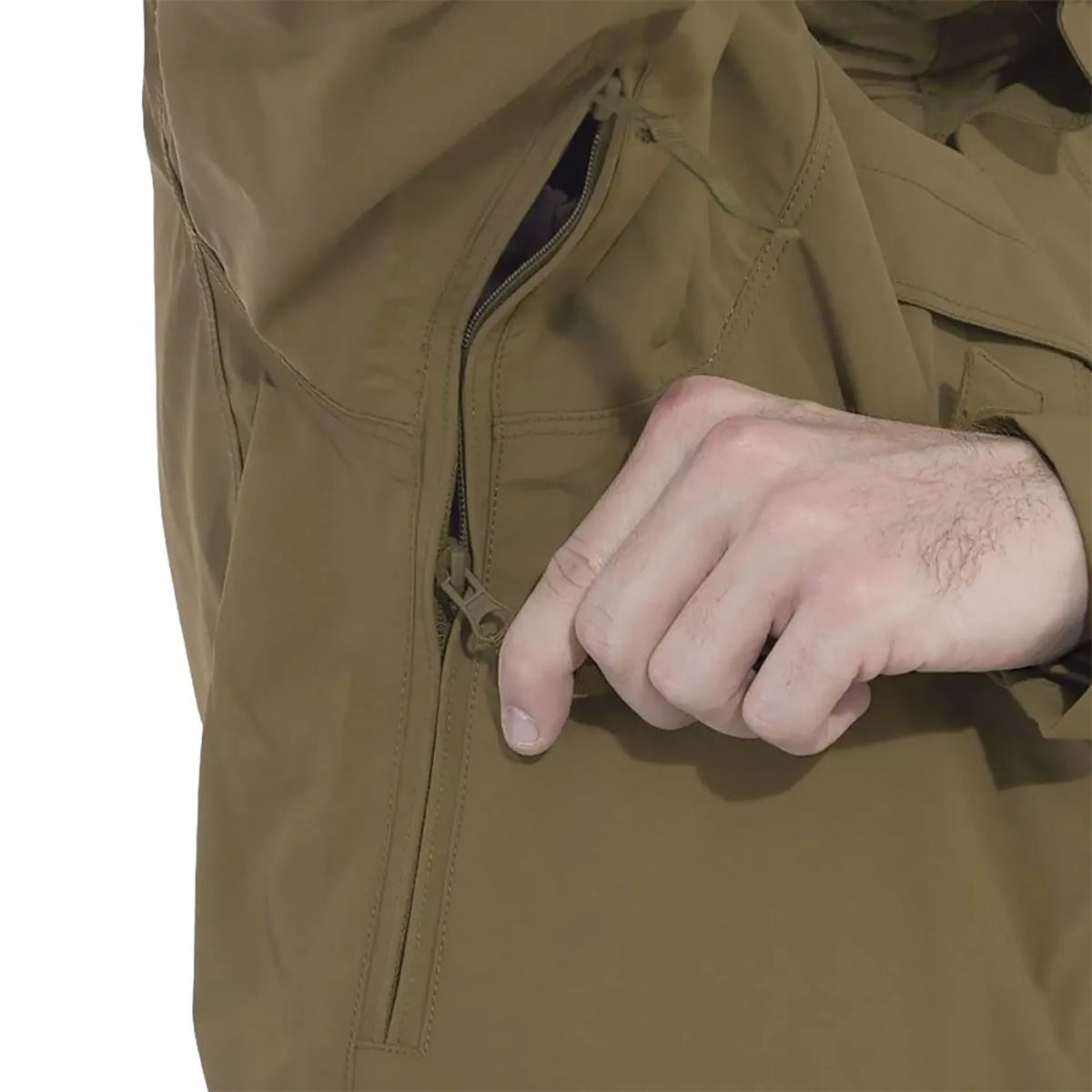 Pentagon Hurricane Shell Jacket Coyote Hardshell Waterproof Coat