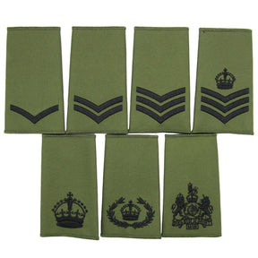 Olive Rank Slides Enlisted