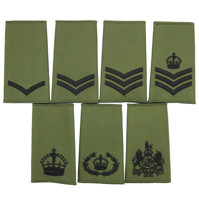 Olive Rank Slides Enlisted