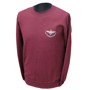 Parachute Regiment Sweatshirt Maroon