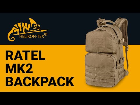 Helikon Ratel MK2 Daypack 25L Black
