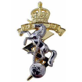 REME Metal Kings "Tudor" Crown Cap Badge