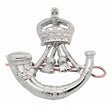 Rifles Kings Tudor Crown Cap Badge