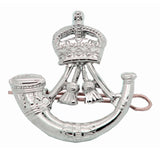 Rifles Kings Tudor Crown Cap Badge