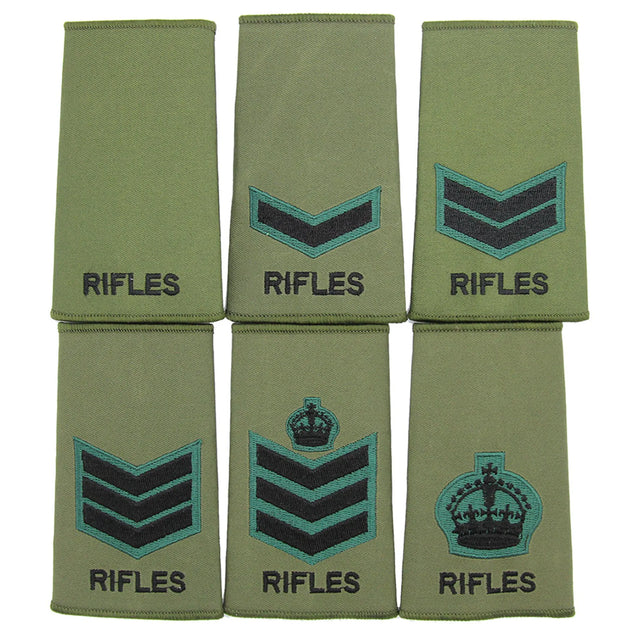 Rifles Olive Rank Slides