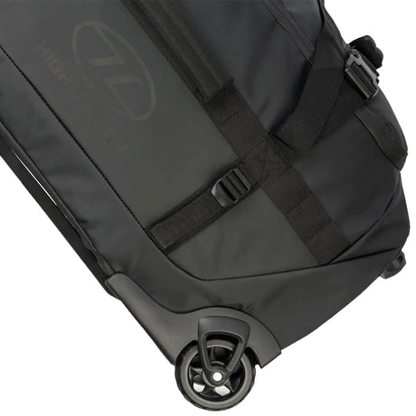 Highlander The Trailer Wheeled Duffel Bag Black 100L