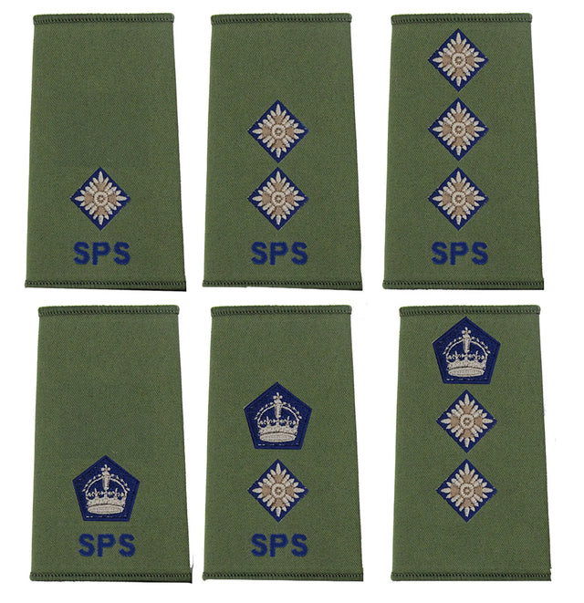 AGC SPS Officers Olive Rank Slides