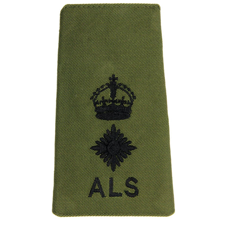 ALS Olive Officers Rank Slides