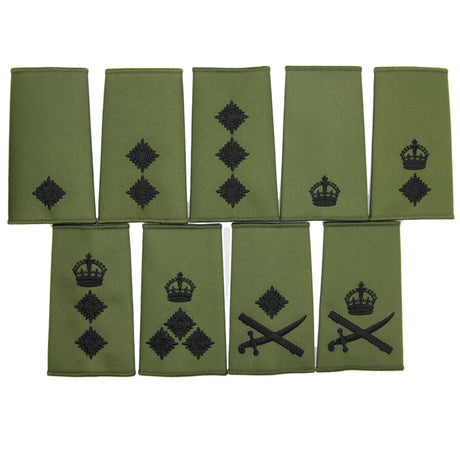 Olive Officers Rank Slides