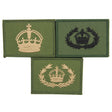Army Air Corps WO Hook and Loop Rank Patches