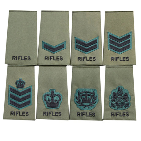 Rifles Olive Rank Slides