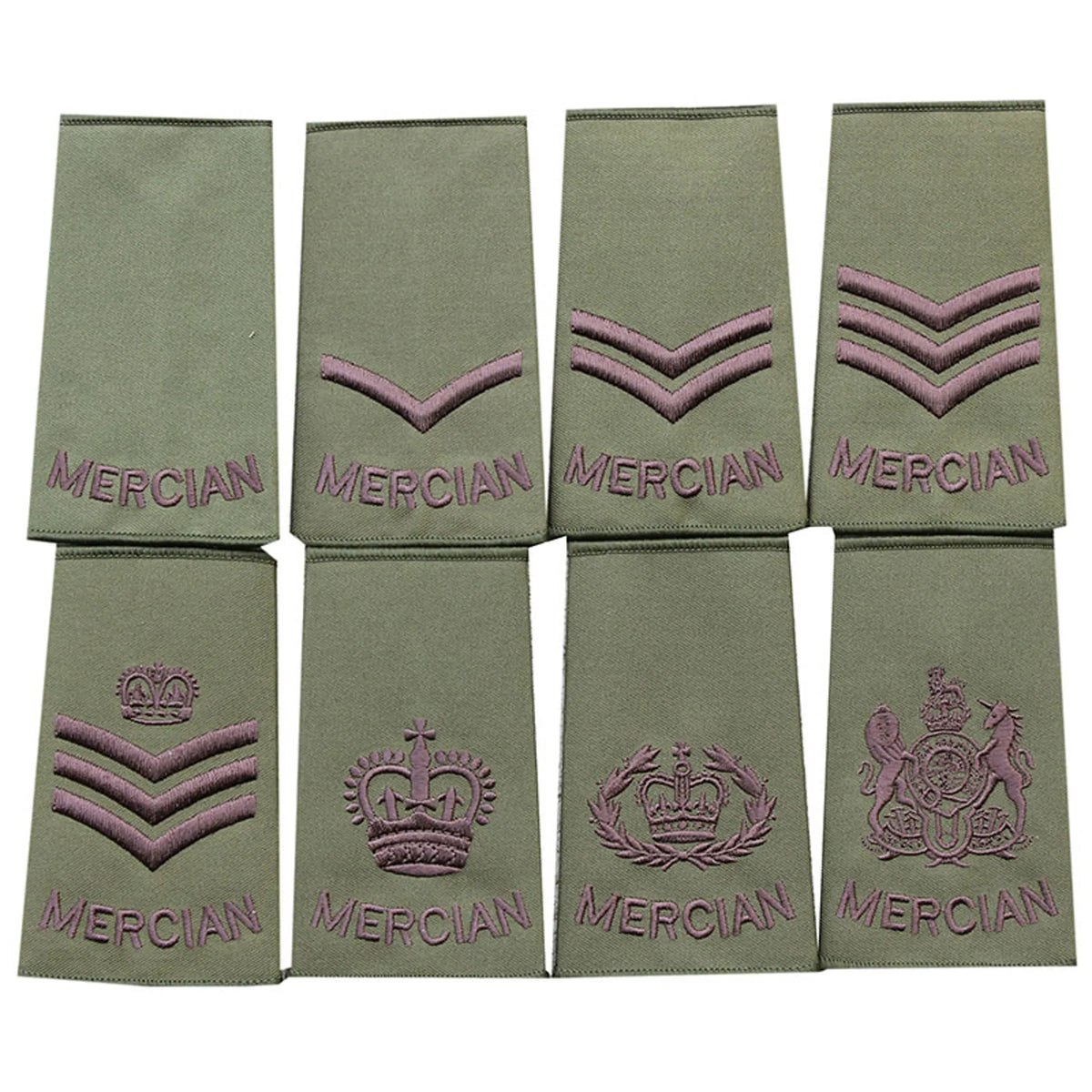Mercian Regiment Rank Slide