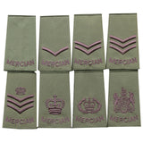 Mercian Regiment Rank Slide