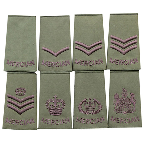 Mercian Regiment Rank Slide