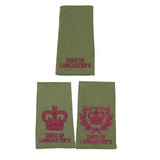 Duke of Lancaster Regiment Rank Slides