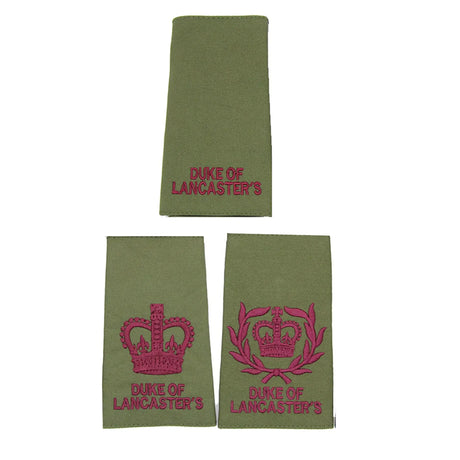 Duke of Lancaster Regiment Rank Slides