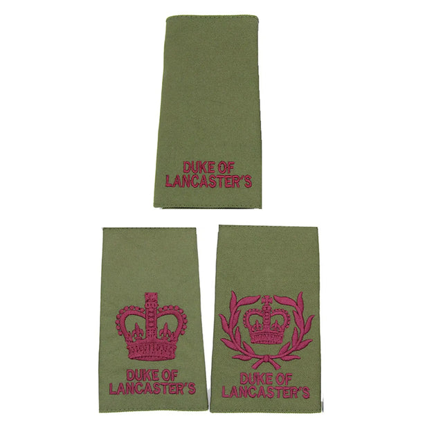 Duke of Lancaster Regiment Rank Slides