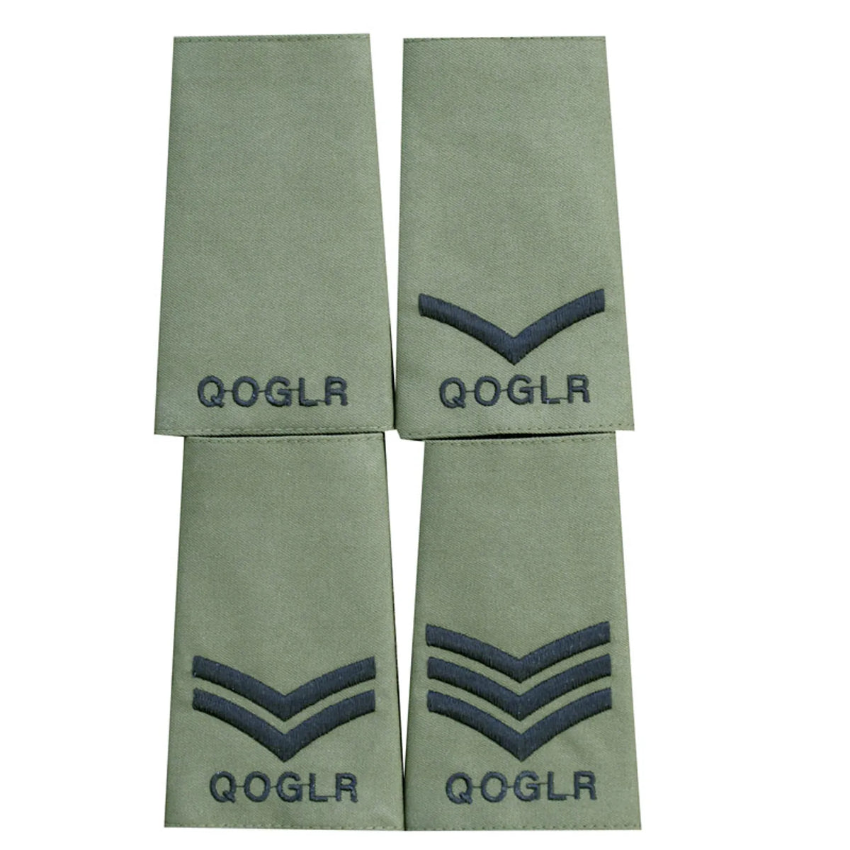 Queens Own Gurkha Logistics Regiment QOGLR Rank Slides