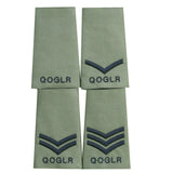 Queens Own Gurkha Logistics Regiment QOGLR Rank Slides