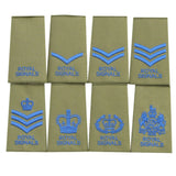 Royal Signals OD PCS Rank Slides