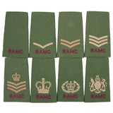 RAMC Olive PCS Rank Slides
