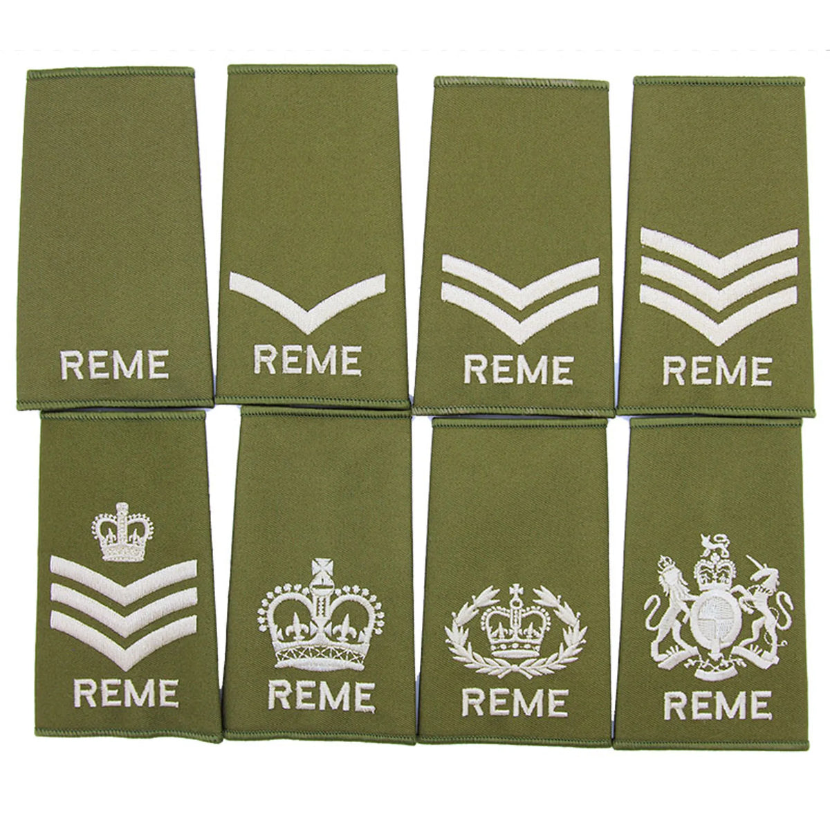 REME OD PCS Rank Slides