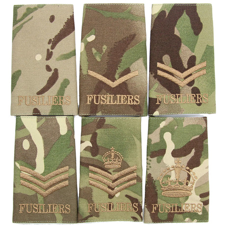 Fusiliers MTP Rank Slides
