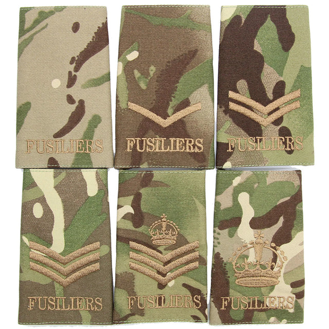 Fusiliers MTP Rank Slides