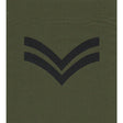 Olive Woven Rank Patch: CPL Two Chevrons