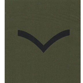 Olive Woven Rank Patch: LCPL One Chevron